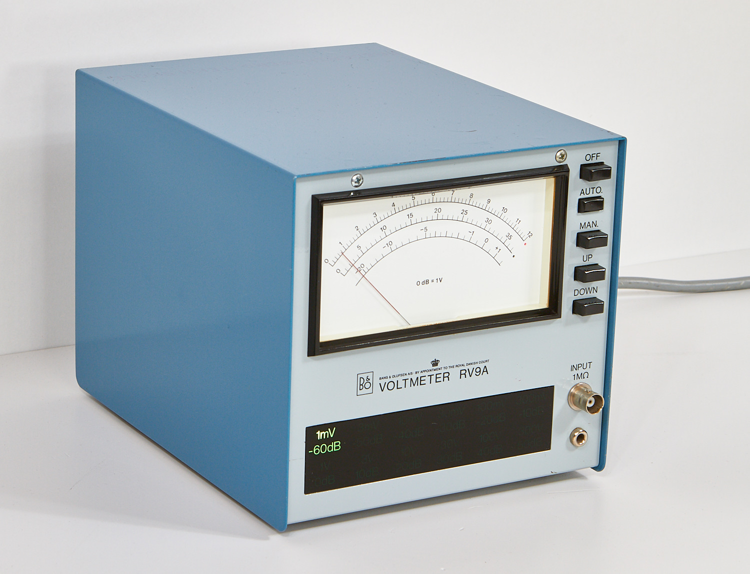 Analogt elektronisk måleinstrument til reparation, kontrol og justering.
