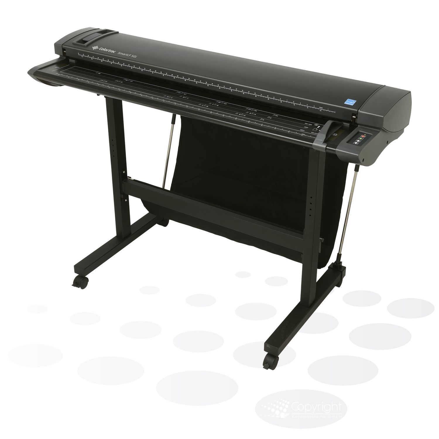 Professionel bredformatscanner til scanning af tekniske tegninger, diagrammer og kort.